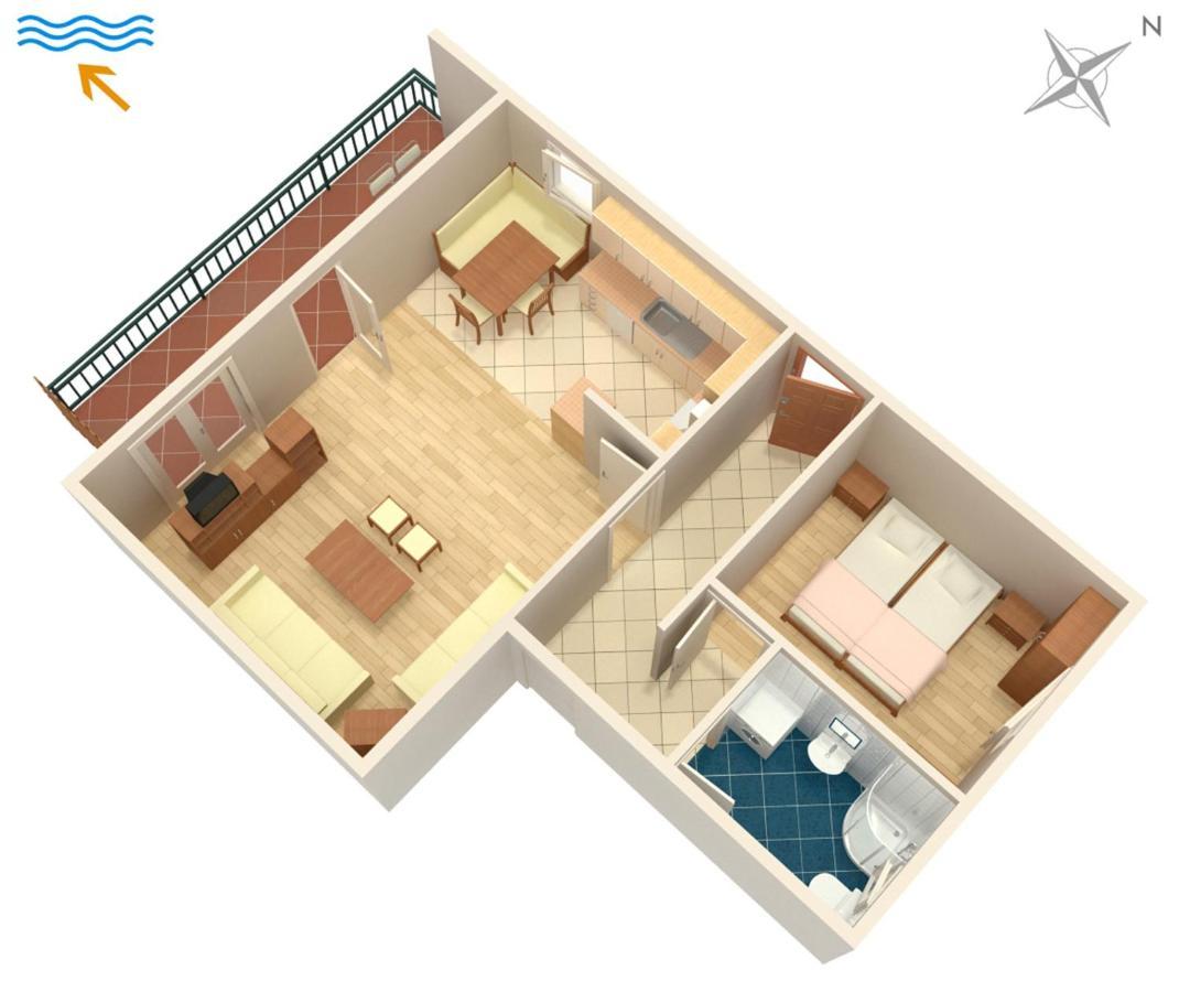 Apartments With A Parking Space Novi Vinodolski - 5514 מראה חיצוני תמונה